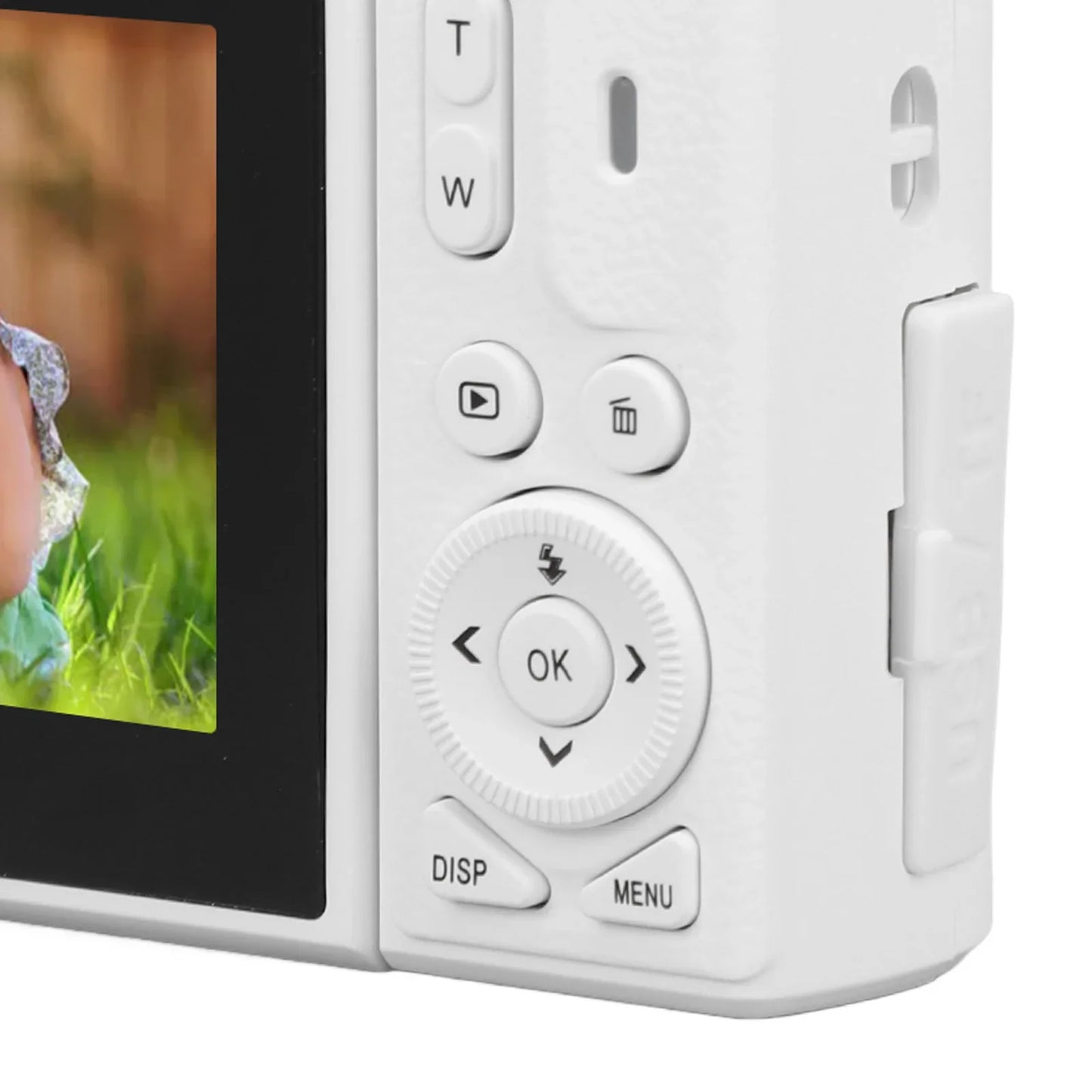 Retro 64MP Digital Camera – Stabilization Video, Pause Function, 3-Inch IPS Screen for Vlogging & Beginners
