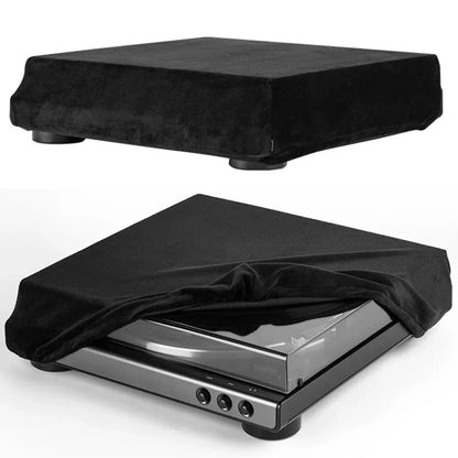High Elasticity Spandex Turntable Dust Cover — Foldable Protective Sleeve for Audio-Technica AT-LP60XBT