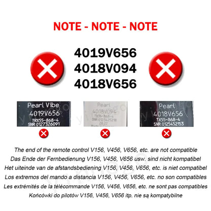 SOMMER Garage Door Remote Control 868.3MHz/868.95MHz – Compatible with Pearl Vibe Twin Status 4018V000, TX55-868-4, TRX55-868-4
