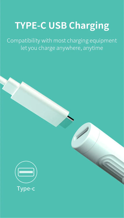 Smart Visual Ear Cleaner 1296P with Camera – USB-C Rechargeable Ear Wax Removal Tool, WiFi, 6 LED Lights