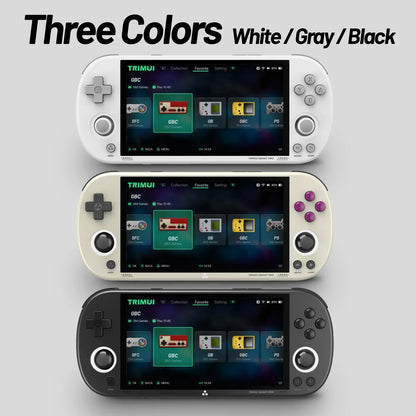 Trimui Smart Pro Handheld Game Console – 4.96" IPS Retro Gaming with RGB Lighting