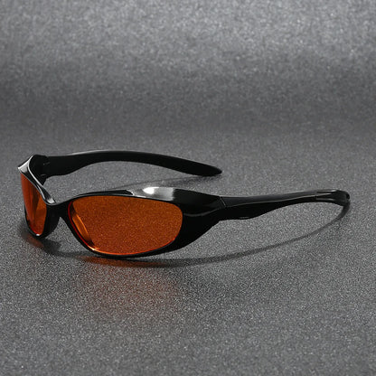 Y2K Sports Sunglasses - Trendy Cycling & Street Photography Shades for Men and Women