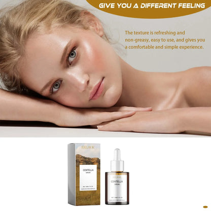 Centella Serum Face Essence – Moisturizing, Brightening & Rejuvenating, Smooths Dry Skin with Hyaluronic Acid Skincare