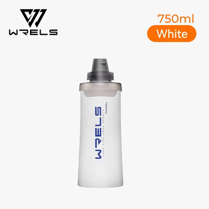 WRELS Soft Water Bottle with Filter - Ultralight Collapsible Hiking & Camping Hydration Flask