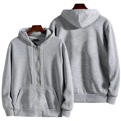 Fashion Zipper Hoodies for Women & Men - Long Sleeve Casual Sweatshirt for Autumn & Winter Sportswear