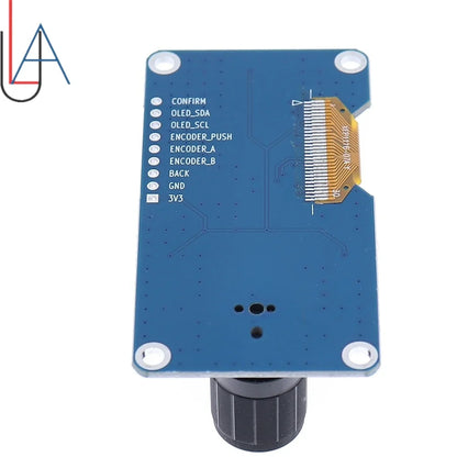 LAUBEI OLED LCD Display Module - 0.96/1.3 Inch IIC Screen with EC11 Rotary Encoder for Arduino DIY Projects