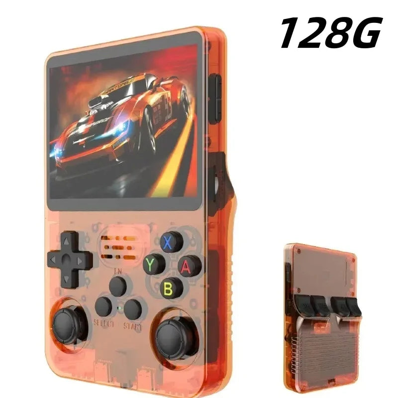 BOYHOM R36S Retro Handheld Game Console – 3.5" IPS, Linux ARKOS, Dual-RAM, 15,000+ Games, 64GB/128GB Portable Pocket Player