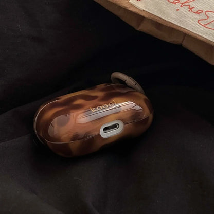 Cool IMD Amber Earphone Case — Protective Cover for Apple AirPods 1/2/3/4 & AirPods Pro 2 Wireless Bluetooth Charging Box