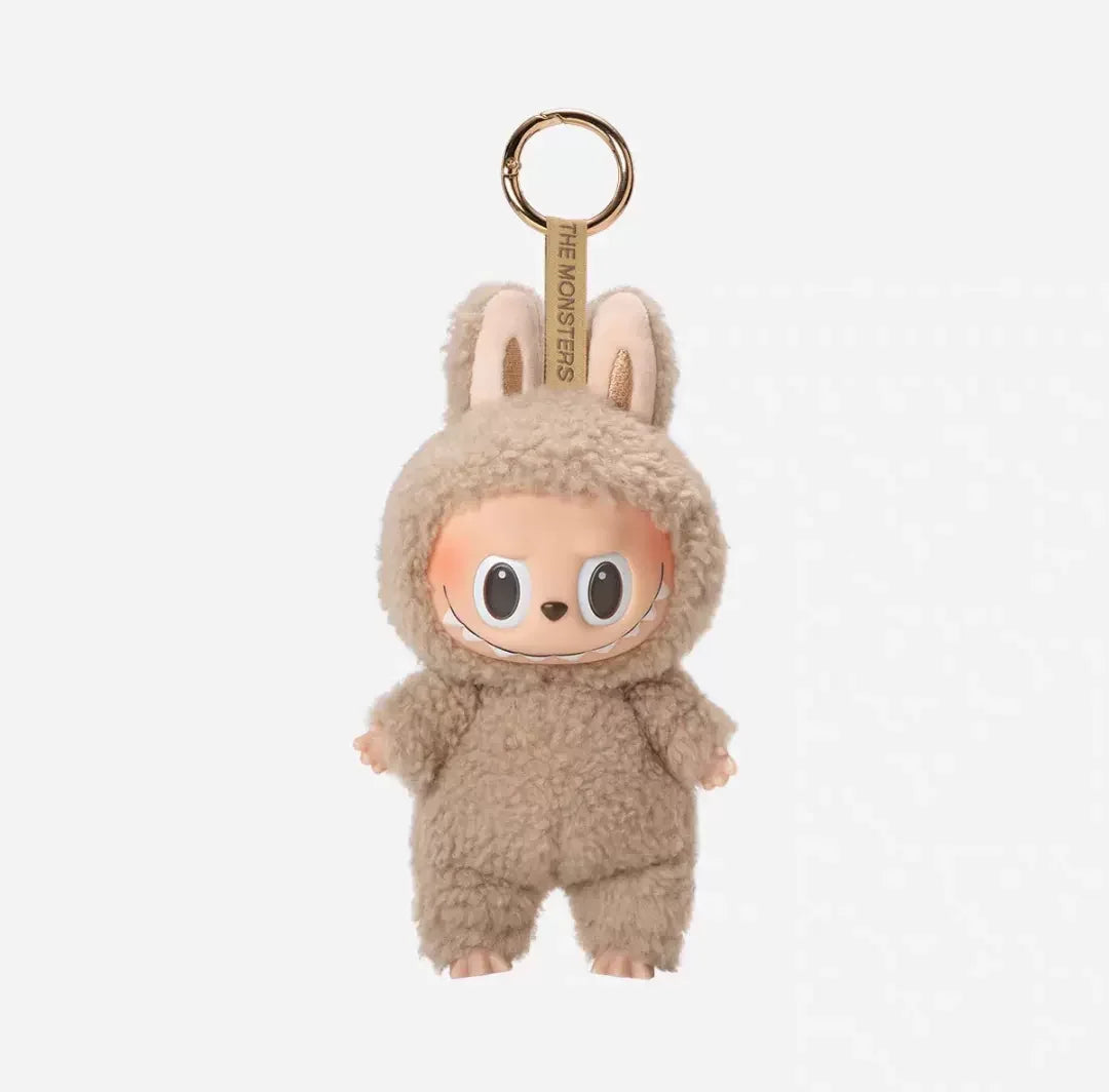 17cm Labubu V1 The Monsters Blind Box - Keychain & Cardiac Macarone Girl Gift with Free Sonny Angel