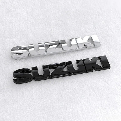 3D ABS Car Rear Badge Sticker – Emblem Decoration for Suzuki Swift, Sport, Jimny, Grand Vitara, Alto, SX4, Alivio & Samurai