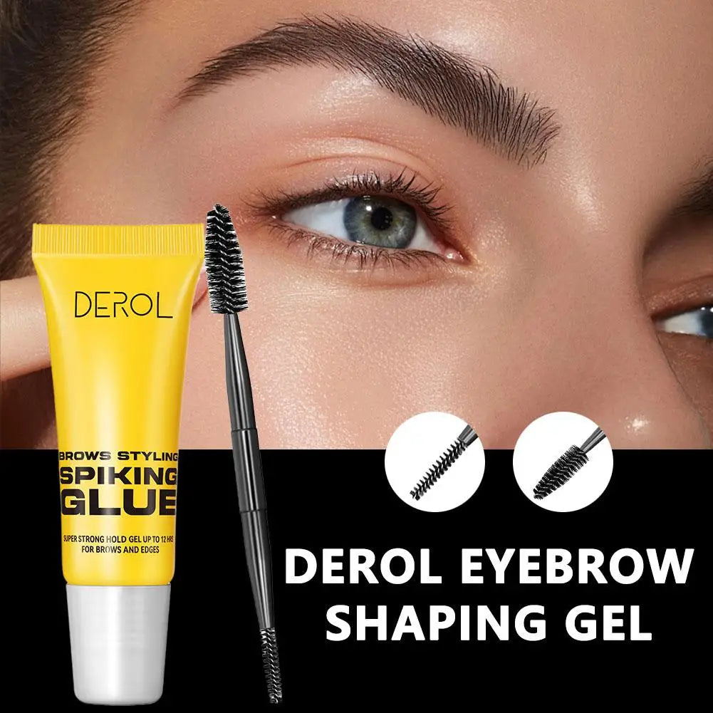3D Eyebrow Styling Gel – Waterproof, Transparent, Quick Dry, Long-Lasting Brow Lifting Enhancer Makeup