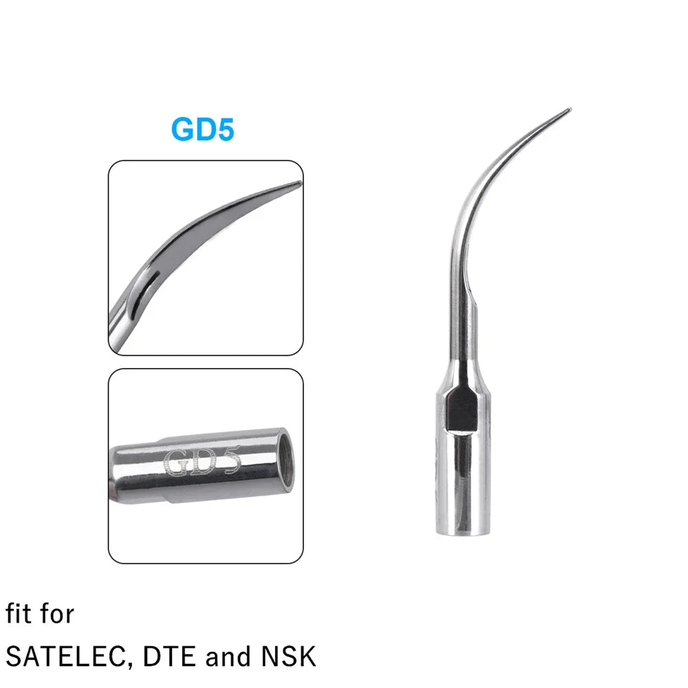 AZDENT Dental Ultrasonic Scaler Tips – Scaling, Periodontics, Endo, Perio Tips for EMS, Woodpecker, DTE, NSK, SATELEC Scalers