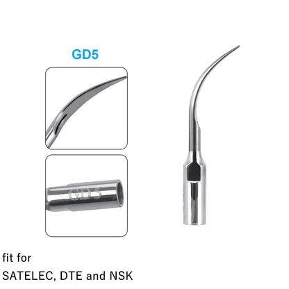 AZDENT Dental Ultrasonic Scaler Tips – Scaling, Periodontics, Endo, Perio Tips for EMS, Woodpecker, DTE, NSK, SATELEC Scalers
