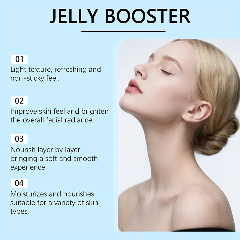 Jelly Booster Body Lotion with Niacinamide – Hydrating Brightening Serum for Skin Repair, Moisturizing & Dark Spot Fading Care