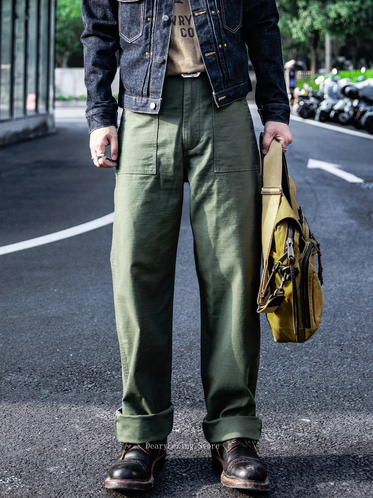 Red Tornado OG-107 Fatigue Pants - Men's Military Style Heritage Casual Trousers