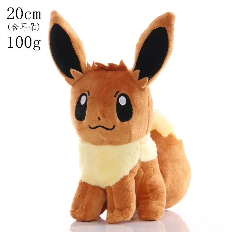 Pokemon Plush Toys – Soft Pikachu, Pichu, Charmander, Bulbasaur, Squirtle & Eevee Stuffed Dolls