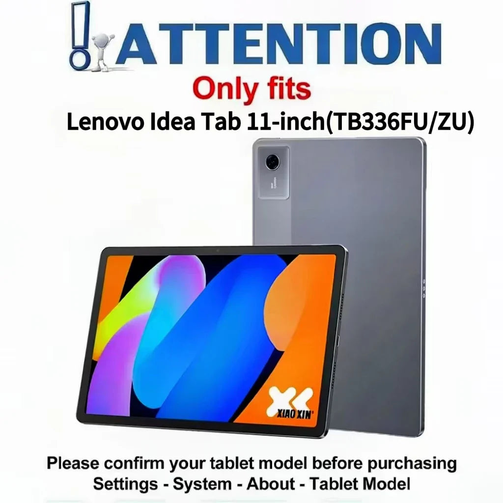 Lenovo Idea Tab 11" TB336FU/ZU Case with Wireless Bluetooth Removable Keyboard Cover