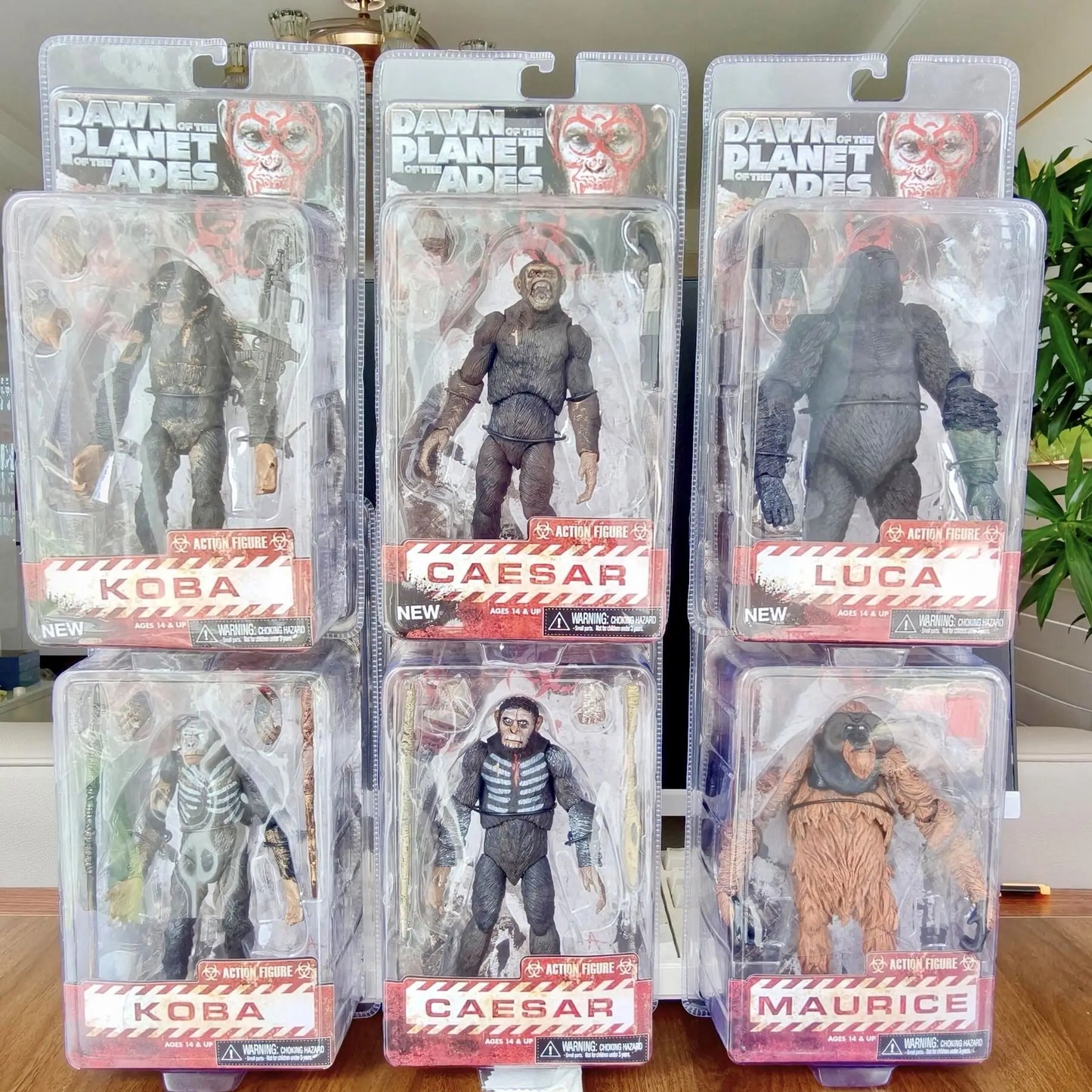 Caesar Koba Luca Apes PVC Figure — Movie Character Collectible Toy Model