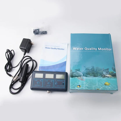 WiFi PH Meter & Water Tester – Temp, TDS, EC, ORP Smart Monitor for Aquariums, Hydroponics, Swimming Pools, Tuya APP Control