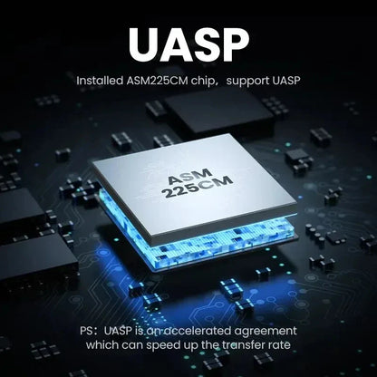 3.5 Inch HDD Case USB 3.0 to SATA External Hard Drive Enclosure | Supports Up to 10TB