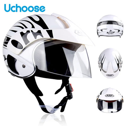 Child Motorcycle Helmet (3-9 Years) – ABS Unisex Safety Motocross & ATV Cross Helmet for Bicycle & Downhill Riding