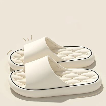 Super Light EVA Slippers – Soft Fashion Slide Sandals, Elastic Anti-Slip Indoor Bathroom Flip Flops & Casual Sneakers