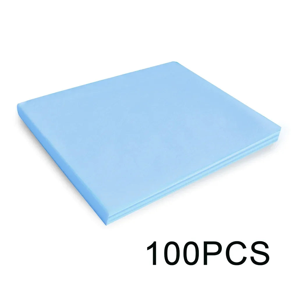 Nail Art Vacuum Dust Collector Filters - 100Pcs Non-Woven Cotton Paper for Manicure Vacuum Cleaners