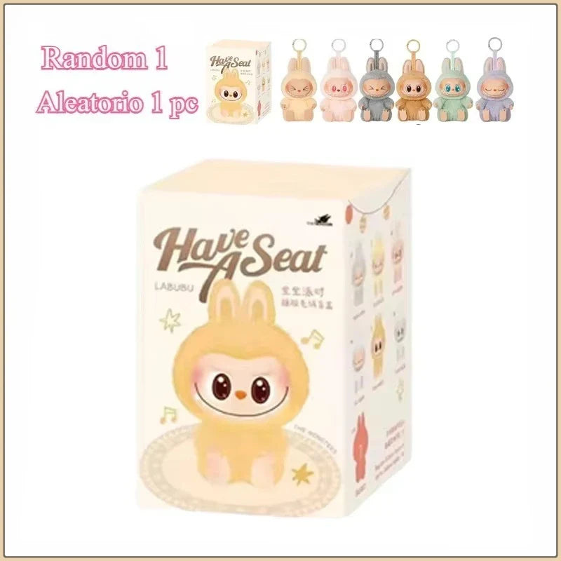 Labubu “Have A Seat” Series BIG INTO ENERGY PVC Pendant Doll – Kawaii Blind Box Gift