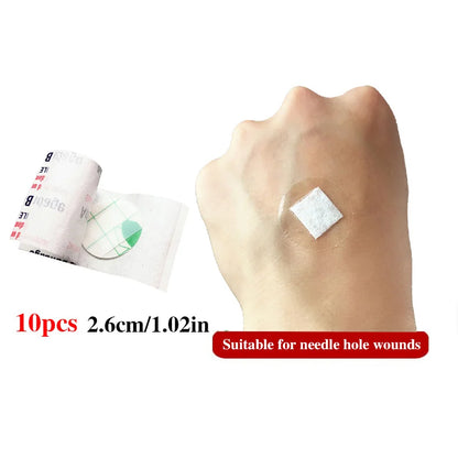 60PCS Waterproof Bandage Variety Pack – Breathable First Aid Wound Plasters & Medical Tape Set