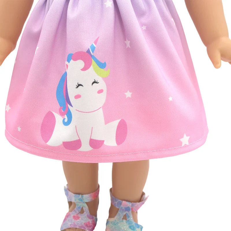18-Inch American Girl Doll Clothes – Coat, Tights & Pants Outfit for Newborn & Baby Dolls