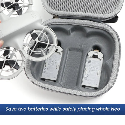 DJI Neo Shockproof Carrying Case - Waterproof Drone Storage Organizer Bag with Dust Protection for Accessories