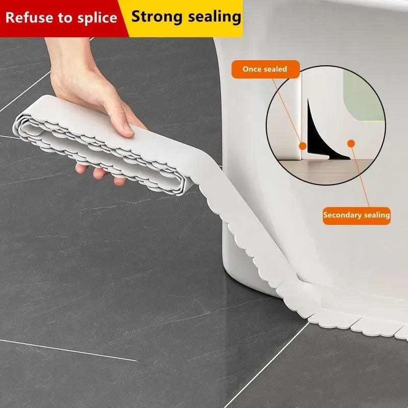 Waterproof Bathroom Seal Tape – Self-Adhesive, Mildew-Proof Caulk Strip for Kitchen, Shower & Sink
