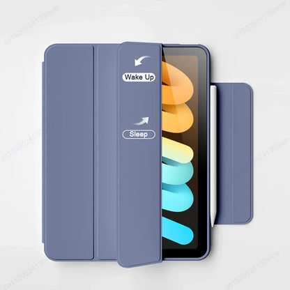 Magnetic 360° Detachable Back Cover Case for iPad Air 4/5 (10.9") & iPad Pro 11", 12.9" – Compatible with iPad A16 10th & 11th Gen