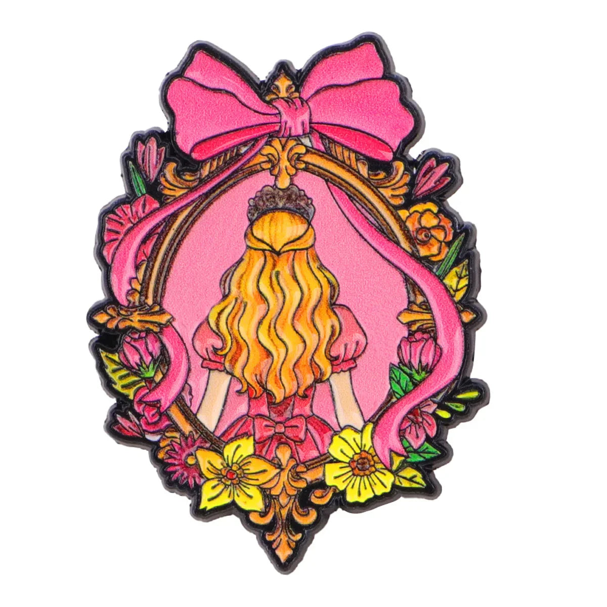 Funny Witch Enamel Pin — Halloween Lapel Brooch for Backpacks, Cosplay & Party Gifts