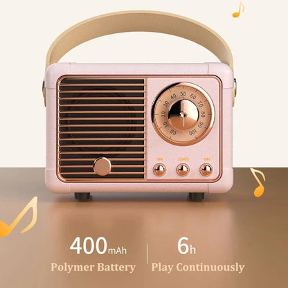 Wireless Portable Bluetooth Speaker — Mini Subwoofer Music Box with Hands-Free Function