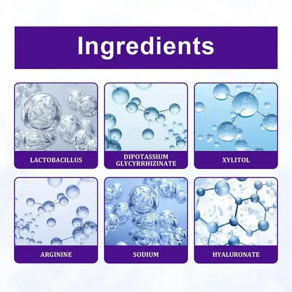 50ML V34 Purple Whitening Toothpaste – Brighten Teeth, Remove Stains & Foam Cleaning for Oral Care
