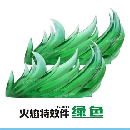 Whirlwind Flame & Ice Special Effects Model Stand — Luffy Figure DIY Accessories Movable Display Base
