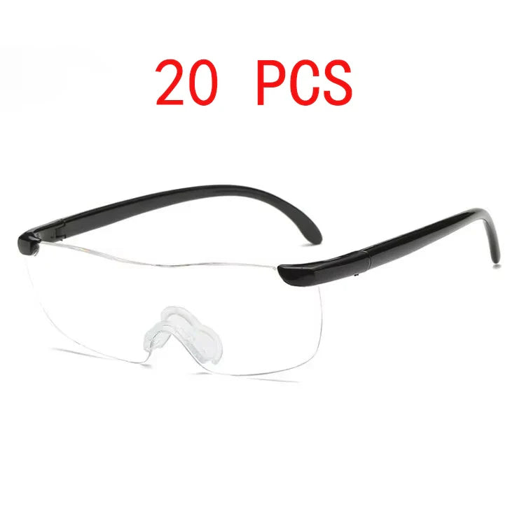 300% Magnifying Reading Glasses – Portable Anti-Blue Light Magnifier with Case for Close Work