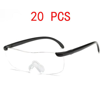 300% Magnifying Reading Glasses – Portable Anti-Blue Light Magnifier with Case for Close Work