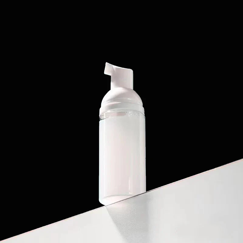 Small Foam Dispenser Pump Bottles - Mini Refillable Plastic Soap Bottles for Travel, Cleaning & Cosmetics (30/60ml)