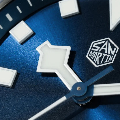 San Martin SN0121T Titanium Diving Watch – NH35 Automatic Movement, Grade 2 Titanium, 120-Click Bezel, 300M Waterproof Wristwatch