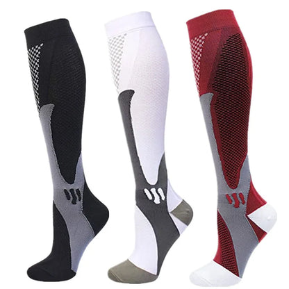 3 Pairs Compression Socks 30 mmHg — S-XXL Medical Socks for Edema, Diabetes & Varicose Veins