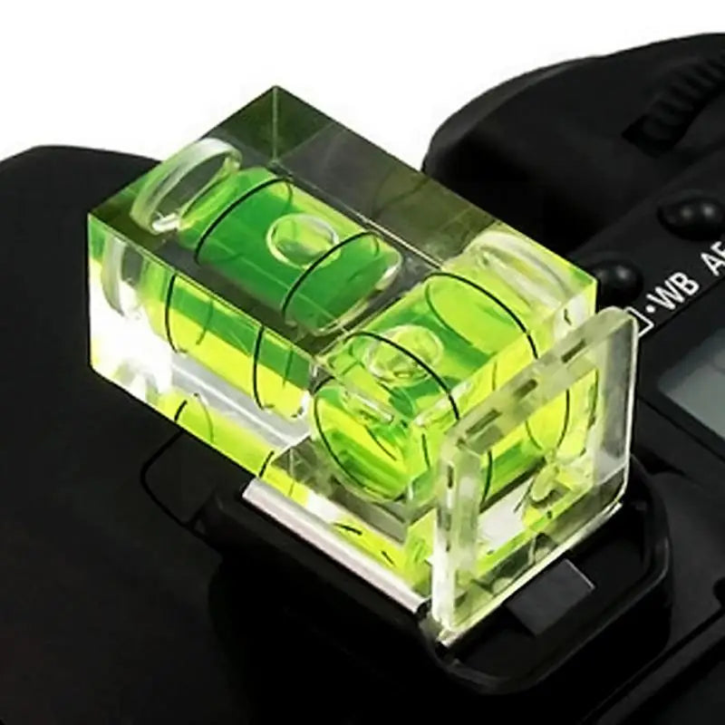 Universal 3-Axis Hot Shoe Fixed Bubble Spirit Level | 3D Spirit Level for Canon/Nikon/Pentax DSLR Camera | Photography Accessory I8I6