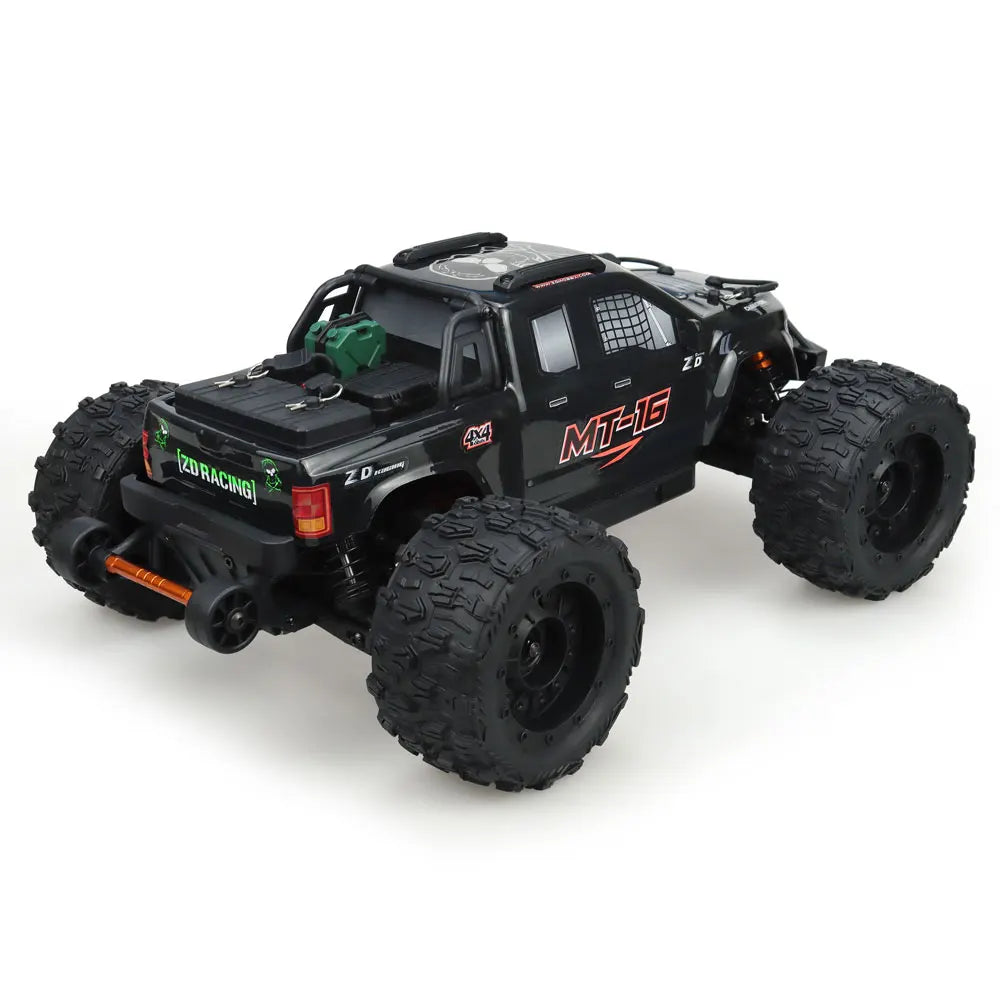 ZD Racing MT-16 1/16 RC Monster Truck – Brushless 3S 80km/h, 2.4G 4WD Off-Road RC Car, Remote Control Truck Toys