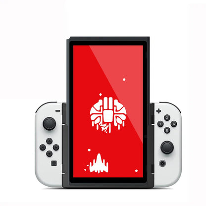 Portrait Flip Grip for Nintendo Switch & OLED – Vertical Mode Handheld Accessory with Joy-Con Grip Stand