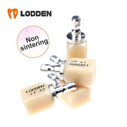5pcs Dental Lithium Disilicate Blocks C14 — HT/LT CAD/CAM Glass Ceramic Material for Instant Restoration