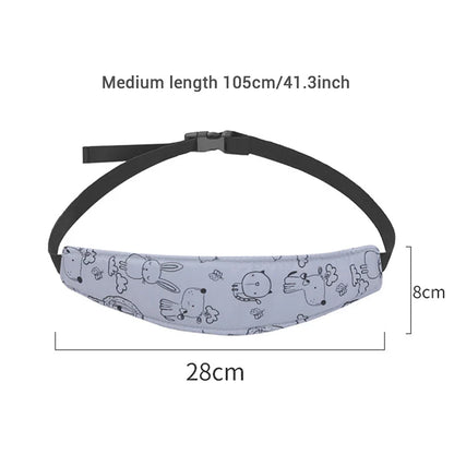 Adjustable Baby Car Seat Head Support | Stroller Fastening Belt & Sleep Positioner | Safety Pillows for Boys & Girls . Playpens
