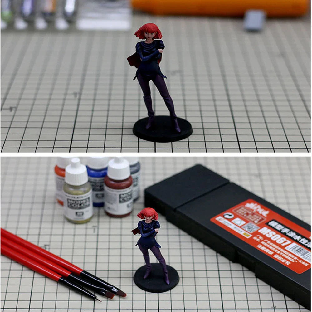 Portable Wet Palette for Acrylic Painting: Model Coloring Tray with Paint Holder - Ideal for Miniatures, Modeling, and Paint Tools