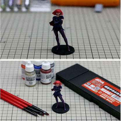 Portable Wet Palette for Acrylic Painting: Model Coloring Tray with Paint Holder - Ideal for Miniatures, Modeling, and Paint Tools