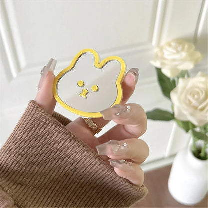 INS Cute Rabbit Phone Griptok – Foldable Ring Holder Stand, Korean Style Phone Accessory Gift for iPhone